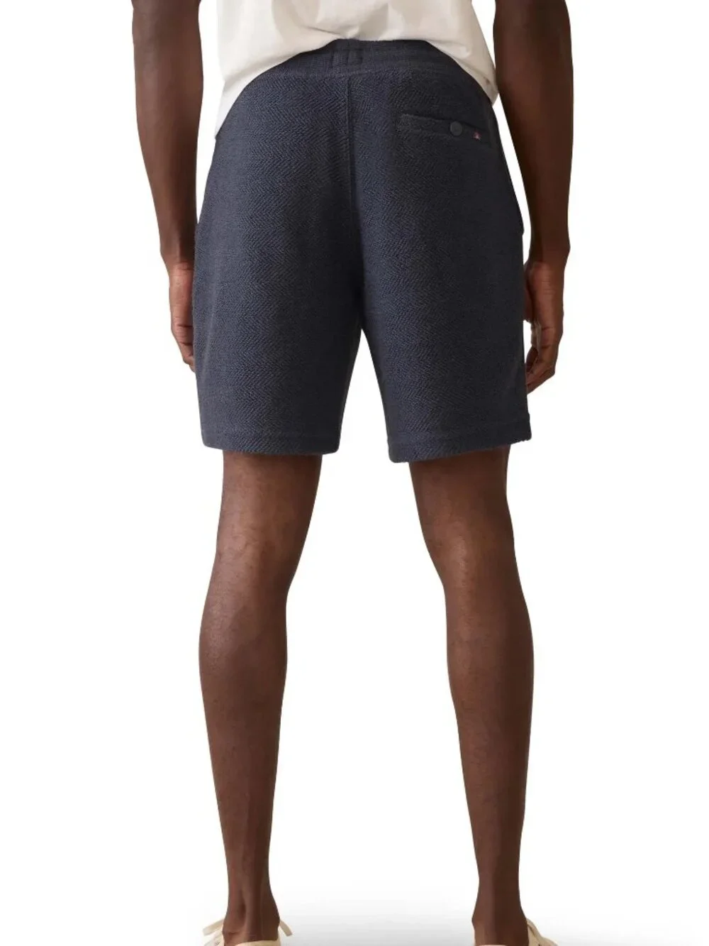 Faherty Whitewater Knit Drawstring Shorts in Dusk